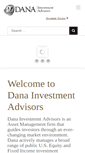 Mobile Screenshot of danainvestment.com